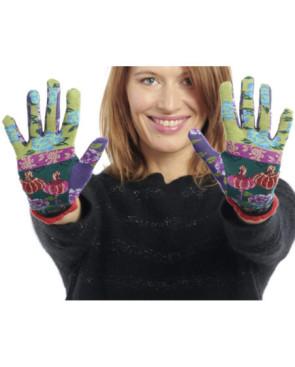 Gants Coton Dub et Drino Lampion Fleuri