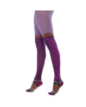 Collant Dub et Drino Belt Fleuri
