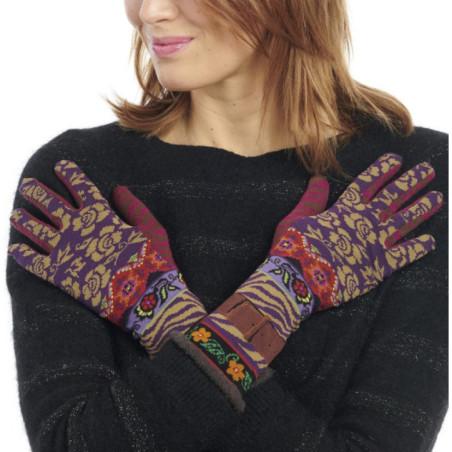 gants-fantaisie-patchwork-fleuri-et boucle-coton-DRING83-avant