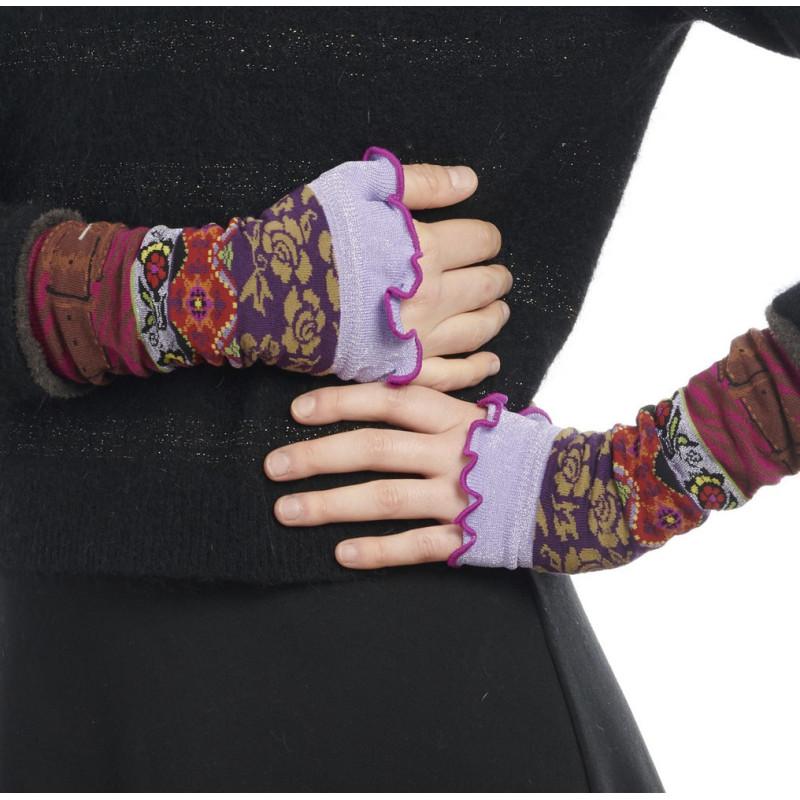 Mitaines Manchons Dub et Drino Belt fleuri
