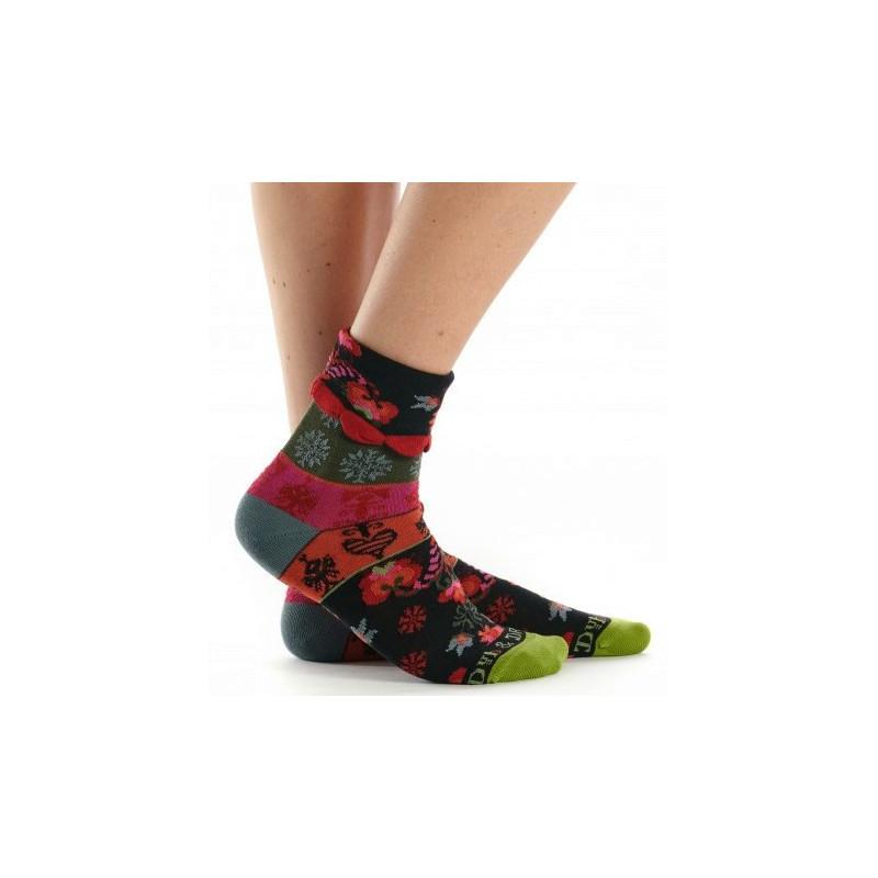 Chaussettes Dub et Drino Revers Norway Fleuri