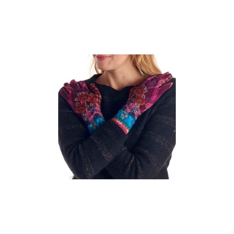 Gants Dub et Drino Bambou Imprimé Scott Fleuri
