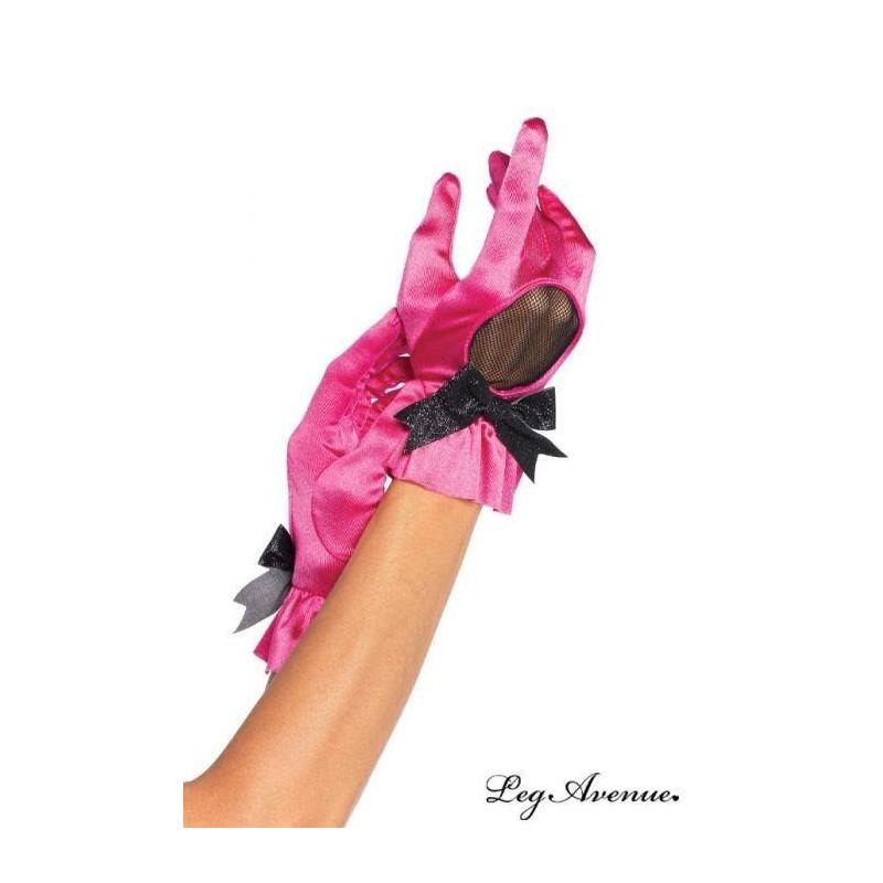Gants de Barbie Girl Rose glamour