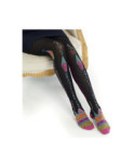Collant Fil de Joie Coton noir Indonesia
