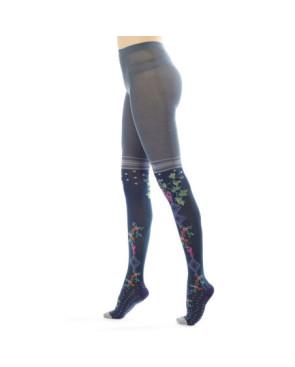  Collant-Fil-de-Joie-Coton-bacchu-raisin-fleuri-Fil0516-debout
