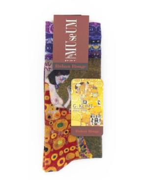  Chaussette-bambou-ruban-rouge-oeuvre-tableaux-célébres-gustave-klimt-l-espoir-RUART06-a-plat