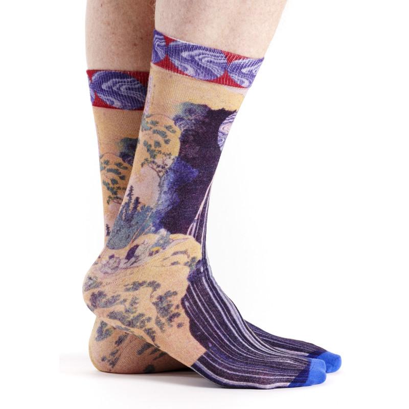 Chaussettes Museum Estampes d'Hokusai