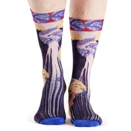 Chaussettes Museum Estampes d'Hokusai