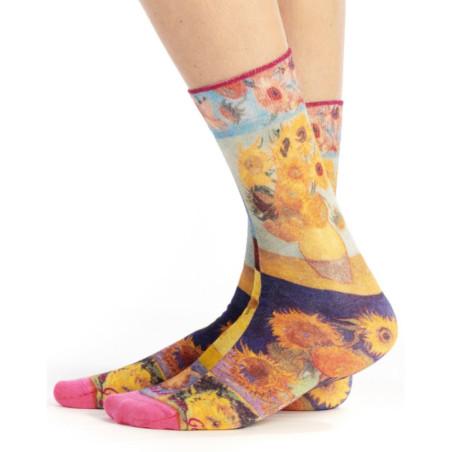 Chaussettes Museum Les tournesols de Van Gogh