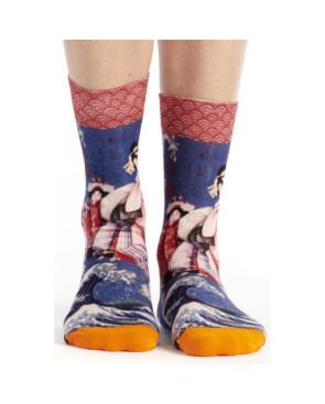 Chaussettes Museum Estampes Hokusai