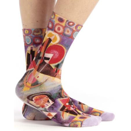 Chaussettes Museum kadinsky  composition VII