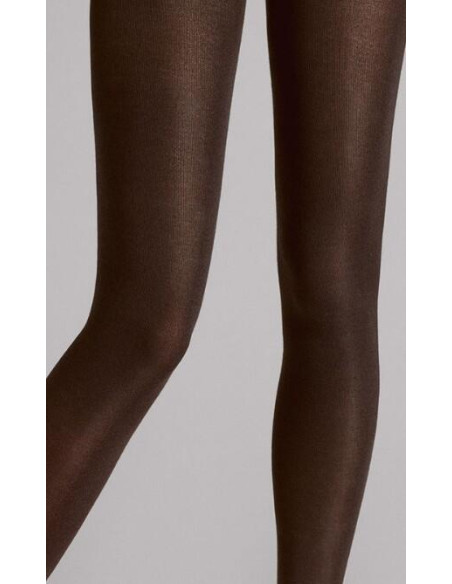 Collant Wolford Cachemire et soie mocca