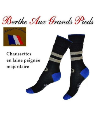 Chaussettes rayures noeud papillons 