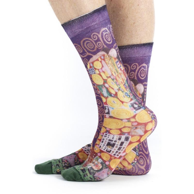 Chaussettes Museum Klimt Le baiser