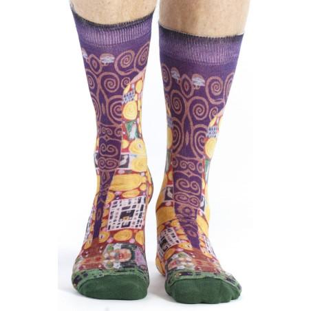 Chaussettes Museum Klimt Le baiser