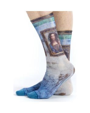 CHAUSSETTES-bambou-tableaux-et-oeuvre-d-art-illustre--leonard-de-vinci-SALVATORE-mundi-RUART24-le-tableau