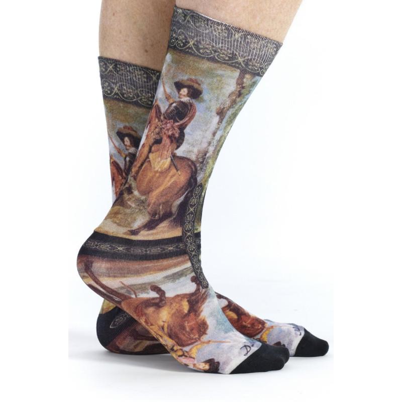 Chaussettes Museum Les cavaliers de Velasquez