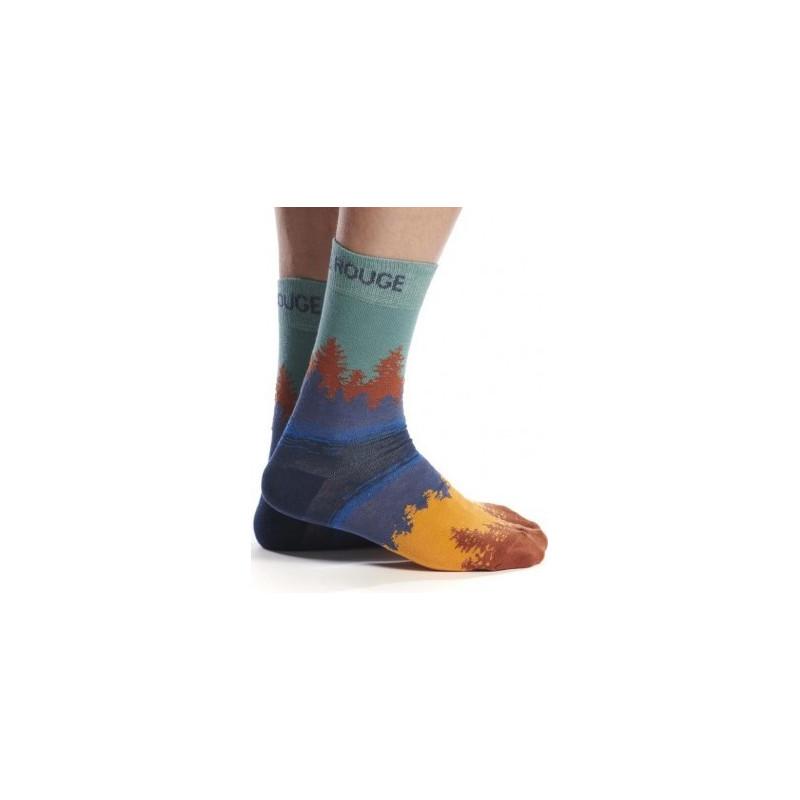 Chaussettes Ruban Rouge Aurore Boréal