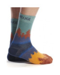 Chaussettes Ruban Rouge Aurore Boréal