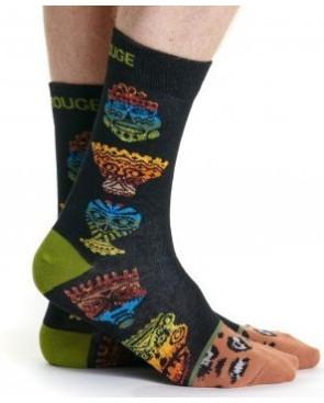 chaussettes-ruban-rouge-masques-africain-RUBAH21