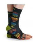 Chaussettes Ruban rouge Masques Africains