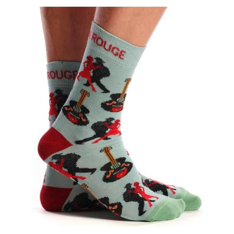 Chaussettes Ruban Rouge Couples Tango