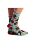 Chaussettes Ruban Rouge Couples Tango
