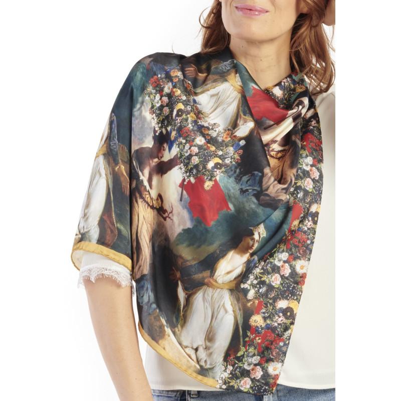 Foulard imprimé Œuvre de Delacroix