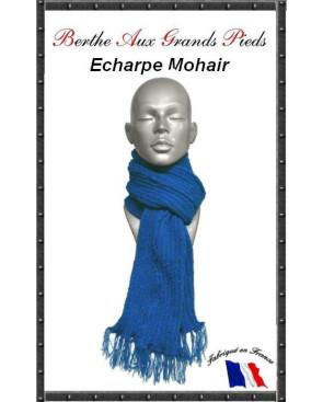Echarpe Mohair Berthe Aux grands Pieds cobalt