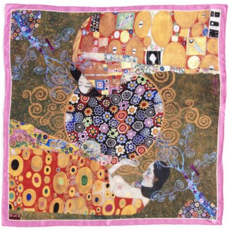 Foulard Imprimé Œuvre de Klimt