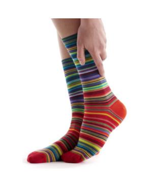 chaussettes-coton-rayures-fines-multi-vert-violet-rouge--fil-de-joie-FILRA04