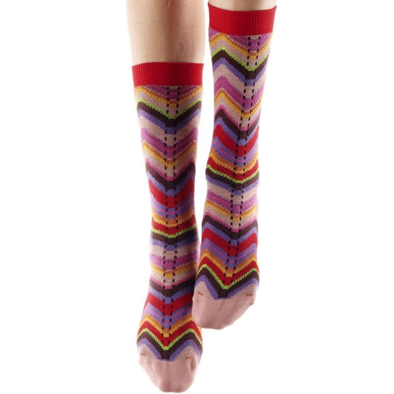 Chaussettes Rayures Ziggy Fil de Joie