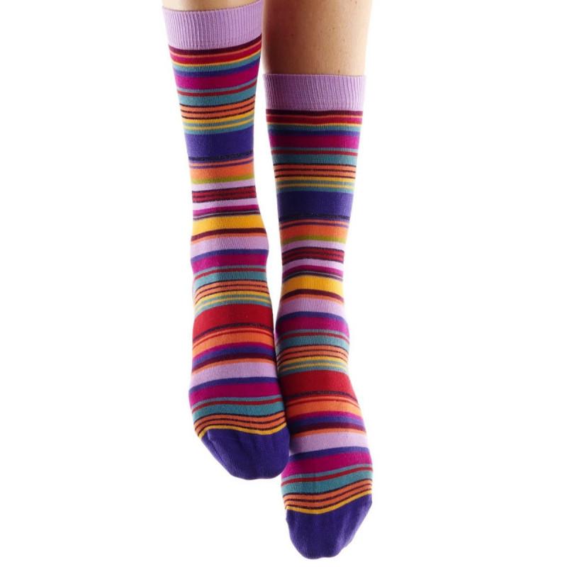 Chaussettes Multi Rayures Ziane Fil de Joie