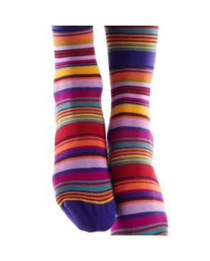 Chaussettes Multi Rayures Ziane Fil de Joie