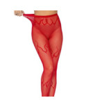 Collant Resille Flammes Rouges