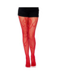 Collant Resille Flammes Rouges