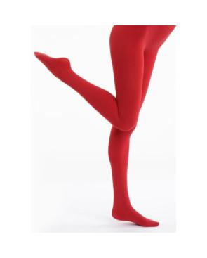 Collant Opaque Rouge Fil de Joie
