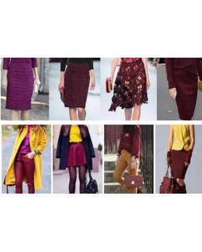  que-porter-avec-collant-opaque-uni-film-de-joie-marron-rouge