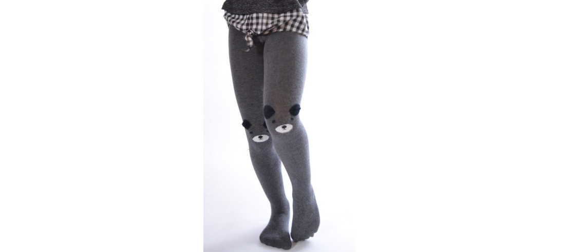 Collant-petit-chien-coton-détail