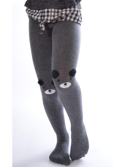 Collant-petit-chien-coton-détail