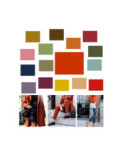 Collant Opaque Orange Fil de Joie