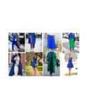 collant opaque Bleu Roi Fil de Joie