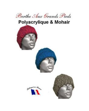  Bonnets Mohair Berthe aux grands Pieds