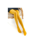 Collant Opaque Jaune Fil de Joie