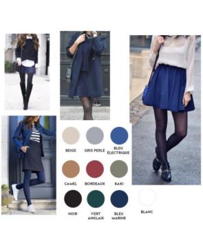 Collant opaque Marine Fil de Joie