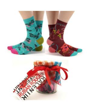 duo-de-chaussettes-ruban-rouge-papillons-butterfr