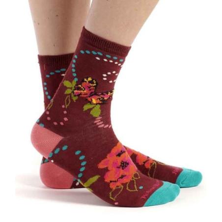 Pot de Confiture Duo de Chaussettes Papillons