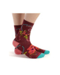 Pot de Confiture Duo de Chaussettes Papillons