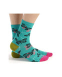 Pot de Confiture Duo de Chaussettes Papillons