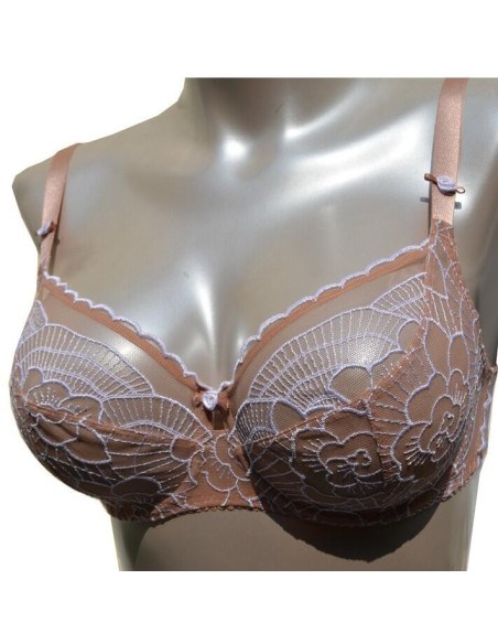 Soutien Gorge Elixir Corail Imprimé dentelle